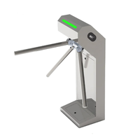 Ventes directes d'usine en acier inoxydable 3 bras trépied tourniquet automatique poussant le tourniquet de toilette à jetons