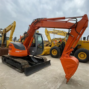 Maquinaria excavadora Hitachi ZX75 usada original japonesa en stock máquina de construcción Hitachi Zx75us a la venta - Product Image 4