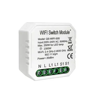 새로운 스마트 홈 자동화 인터넷 연결 전원 스위치 220V 스마트 폰 App 원격 제어 Wi-Fi ON-OFF 전원 스위치 10A