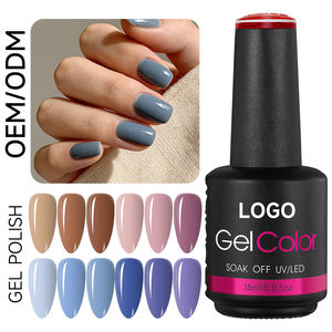 Esmalte de Uñas en Gel de Colores Mezclados de Primera Calidad al por Mayor OEM, Esmalte de Uñas en Gel UV LED de Larga Duración y Alta Pigmentación - Product Image 1