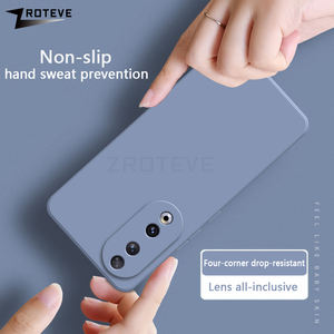 Para Honor 80 90 100 200 300 Pro Back Coque Soft Square Liquid Silicone Funda de teléfono a prueba de golpes <span class=keywords><strong>Honor80</strong></span> Honor90 GT Honor100 Cover - Product Image 6