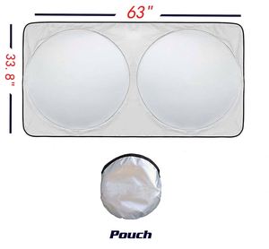 Pare-soleil pliable personnalisé avec logo pour événements automobiles, salons de voitures, concessionnaires et cadeaux promotionnels - Product Image 4