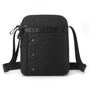 Sac à bandoulière décontracté pour homme avec fermeture éclair, sacoche de téléphone vintage en nylon imperméable et durable pour homme - Product Image 2