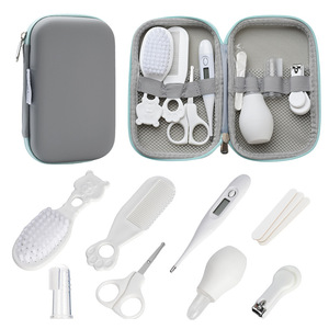 Factory Supply Plastic Baby Comb Nasal Aspirator Set Thermometer <strong>Care</strong> <strong>Package</strong> 8-Piece Baby <strong>Care</strong> Kit - Product Image 6