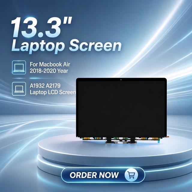 Buyee New 13.3" A2179/A1932 LCD Screen Panel for MacBook Air 2018-2020 EMC 3184/3302 2560x1600 Display 90-Day Warranty