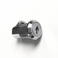 Vente directe d'usine - Accessoires de meubles - Serrure cylindrique en alliage de zinc - Grade 2 ANSI - Zincé - 2 clés