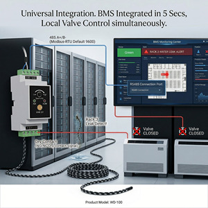 Module de Contrôle Intelligent 9-30V RS485 Modbus RTU pour Détecteur de Fuite d'Huile, Capteur de Déversement de Hydrocarbures sur Rail DIN, Relais avec Sortie NO/NC, Module d'Alarme - Product Image 3