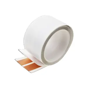 Cooper — câble d'alimentation blanc PE adhésif à basse tension, 2 fils plats pour haut-parleur, lumière LED