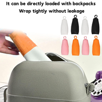 Ensemble de bouteilles de voyage articles de toilette Six pièces Silicone Portable étanche rechargeable Squeeze cosmétique avion essentiel