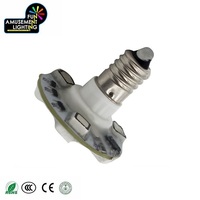 Imcute — lampe clignotante à LED, éclairage automatique, créoles 5050, 28mm, ac 24v, RGB, nouvelle marque