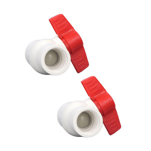 Vanne de contrôle de débit en spirale personnalisée et kit de raccord rapide pour conduites d'eau/gaz vanne à boisseau sphérique PVC - Product Image 5