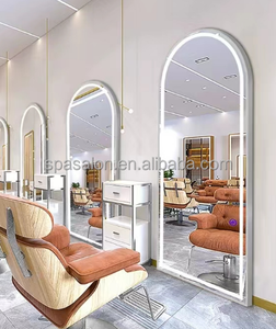 Muebles de salón LUXMARS, espejo de salón de lujo que ilumina la silla de salón y el juego de espejos - Product Image 4