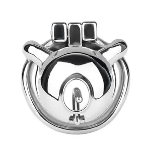 Pequeño macho PA Piercing Uretral Lock Chastity Cage Device CBT Cock Cage Sadism BDSM Productos sexuales para adultos Hombres Gay 18 - Product Image 2