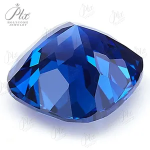 Lab Grown Sapphire Cushion Shape <strong>Natural</strong> Blue Brilliant Cut VVS1 <strong>Loose</strong> Stone Pass <strong>Diamond</strong> Tester AGL Certificate High Quality - Product Image 4