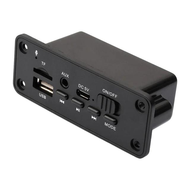 5V BT MP3/WMA/WAV Decoder Board Audio Module 2*3W Amplifier Wireless USB TF Radio AUX FM MP3 Player For Car Accessary