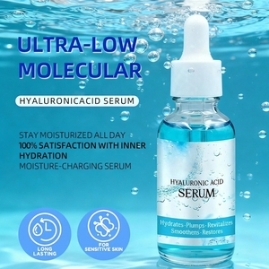 30ml Tief Hydratisierendes Hyaluronsäure-Serum Kleinmolekulares Feuchtigkeitsspendendes Verjüngendes Aufhellendes Anti-Aging-Serum - Product Image 2