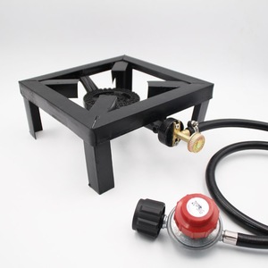 Kompor Gas Portabel Outdoor Otomatis Berbahan Besi Cor, Terlaris, Struktur Terpisah, Dilengkapi Antarmuka Tangki Gas Besar - Product Image 6