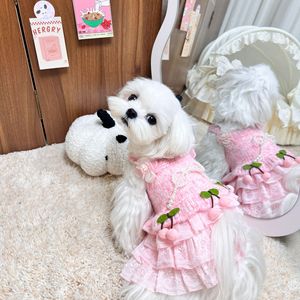 Princess Lace Tutu Skirt For Small <b>Dogs</b> <b>Light</b> Blue Polyester Four Seasons Dress - Product Image 2