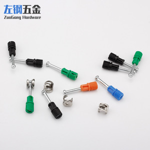 Conector de Rueda Excéntrica de 12 mm de ZuoGang Hardware, Niquelado, Fijación para Muebles, Fácil Instalación - Product Image 2