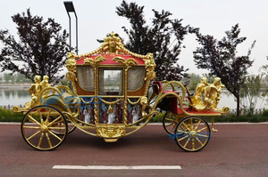 Carruaje Eléctrico Real sin Caballos 2026, de Doble Función, Escultural, para Paseos Turísticos, Tipo Calabaza - Product Image 3