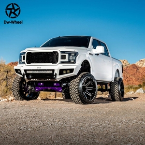 Jantes forgées polies tout-terrain DW Deep Dish 20 22 24 26 pouces 6x135 6x139.7 8x170 8x180 pour C10 F250 Chevy GMC Sierra Dodge - Product Image 5