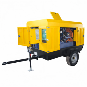 Compresseur d'air industriel mobile diesel à vis <span class=keywords><strong>de</strong></span> 10 bars, 353 CFM, 88 kW pour l'exploitation minière - Product Image 1