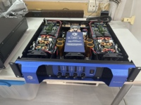 Amplificateur de puissance professionnel TD Class 4ch 1600W grand système audio extérieur avec coque métallique à impédance 8ohm