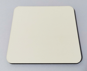 Posavasos de madera MDF, impresión personalizada con respaldo de corcho de 4mm de espesor, sublimación en blanco - Product Image 2