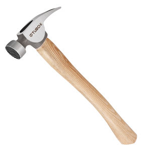 مقبض خشبي غير قابل للانزلاق 16 أونصة من TUOCHI ، مطرقة مقاومة للصدمات ، مقبض خشبي - Product Image 4