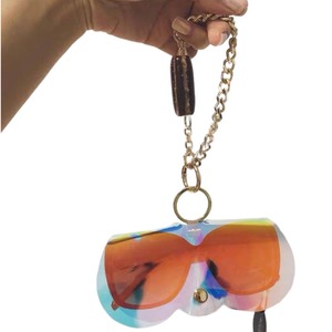 Étui de rangement créatif pour lunettes avec sangle, étui de protection pour lunettes de soleil en PVC, pochette portable pour sorties. - Product Image 4