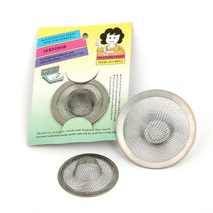 Sernidor Stainless Steel Sink Strainer 4 Inch Anti Clogging Mesh For Kitchen Bathroom Drain - Product Image 1