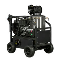 Nettoyeur haute pression à eau chaude 14HP, moteur essence stable, 4000 PSI, pour le nettoyage des murs et l'élimination de la saleté, matériel de construction