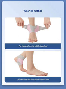Attelle de cheville et de pied à compression réglable pour le soutien du talon et le soulagement de la fasciite plantaire - Product Image 4