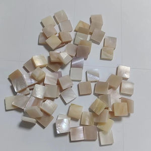 Venta al por Mayor de Fábrica, Láminas Cuadradas de Nácar Natural Rosa, Rebanadas para la Fabricación de Joyas - Product Image 1