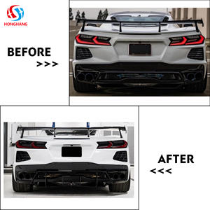 Chaoshenghang Factory Wholesale Rear Diffuser Bumper Lip for <span class=keywords><strong>Corvette</strong></span> C8 2020 <span class=keywords><strong>2021</strong></span> 2022 2023 - Product Image 4