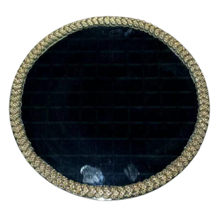 Platos de Presentación Elegantes para Fiestas, de Cristal Dorado y Plateado, al por Mayor y a Precio Económico - Product Image 3