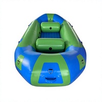 Best-seller - Bateau pneumatique pliable en PVC de 320x130 cm, 1,2 mm, pour la navigation en eaux vives, la pêche, les sports nautiques en plein air