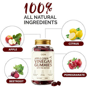 Gomitas de Vinagre de Sidra de Manzana Especialmente Diseñadas, Suplementos Nutricionales para el Control de Peso, Dulces de Gomita para Adultos - Product Image 4
