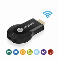 Projecteur TV anycast M2 Plus 1080P, écran plat sans fil, effet miroir, miracast, 1080p