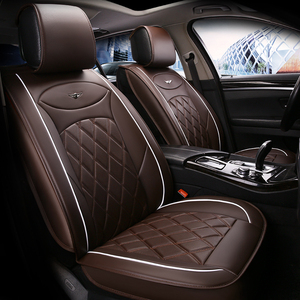Ensemble de housses de siège de voiture avant et arrière en matériau PU durable - Product Image 3