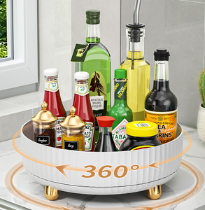 <strong>Lazy</strong> <strong>Susan</strong> Rotating Turntable Organizer for Cabinet, Makeup Perfume Organizer for Pantry, <strong>Fridge</strong>, Countertop, Vanity, Condiments - Product Image 5