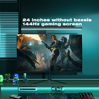 Monitor para Juegos de 28 Pulgadas, 165 Hz, HDR, IPS, FHD/2K, LED, para Gamers