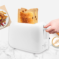 Grille-pain électrique automatique 2 tranches pour la cuisine, machine à sandwichs et petit-déjeuner pour usage domestique