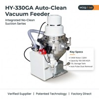 Machine d'aspiration industrielle Baijie pour plastiques, chargeur automatique, moteur de haute qualité, faible bruit, dépoussiérage par impulsions, commande tactile, 220V, 300kg/h