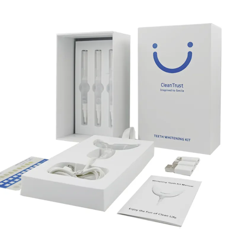 Private Label Dental Bleaching Blue Ray Led Light Teeth Whitening Device Kit For Home Use Teeth Whitener