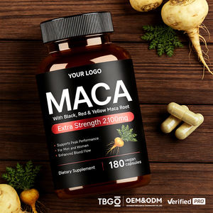 Cápsulas de Raíz de Maca Veganas, Orgánicas, 100% Puras, Sin OMG, 4000mg, Energizante Natural, Apoya la Salud Reproductiva, Suplementos Herbales - Product Image 2