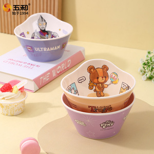 Wuhe Childrens Bowl W6016 Cartoon Design For Kids Mealtime Use - Product Image 3