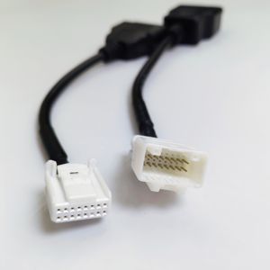 Cable de Extensión OEM ODM OBD 2 de 16 Pines Macho y Hembra a Terminal TE 1318386-1 TE 1376106-1 Macho y Hembra de 16 Pines - Product Image 1
