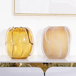 Vases en émail coloré pour la décoration d'hôtel, ornements commerciaux haut de gamme pour la décoration intérieure, commande en gros - Product Image 2