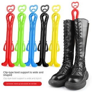 Chaussures intérieures en plastique pour bottes d'automne et d'hiver, avec cadre anti-soutien long et moyen, cinq couleurs, déformation anti-rides, type clip - Product Image 3